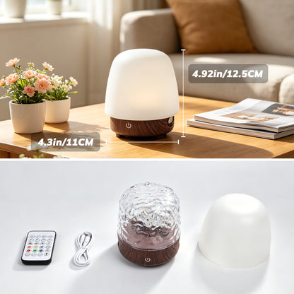 MEHOOM 16 Color Noise Sound Machine & Night Light, 3D Ocean Wave Projector Light for Sleep Adults/Kids, Bluetooth, Timer, Dimmable & Control, Rechargeable LED Lights for Bedroom