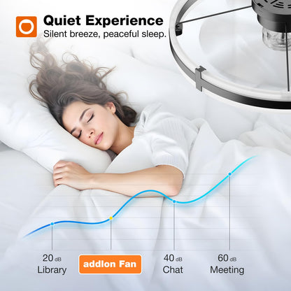 MEHOOM Ceiling Fan with Light and Remote & APP, 20" Low Profile Ceiling Fan, 3 Color Flush Mount Dimmable LED Fan Light, Reversible 6 Wind Speeds, Timing Setting Fan for Bedroom